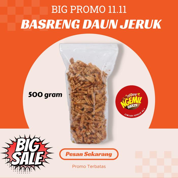 

500 GRAM - BASRENG NGEMILYUKK29 Goreng Food