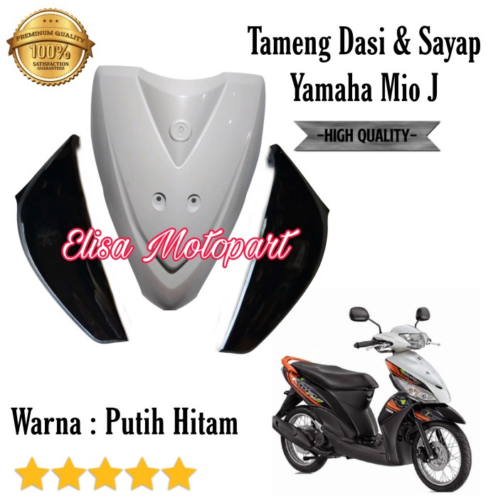 PREMIUM Cover Set Tameng Dasi Sayap Mio J / Tameng Depan Mio J / Sayap Mio J