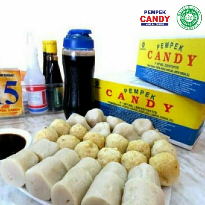 

PEMPEK CANDY ASLI PALEMBANG PAKET B isi KECIL