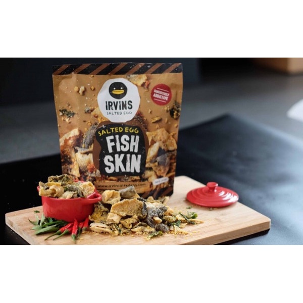 

IRVINS SALTED EGG FISH SKIN