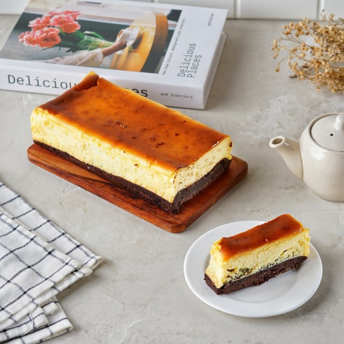 

Brunt Cheese cake Brownies viral / Basque Brunt Cheesecake