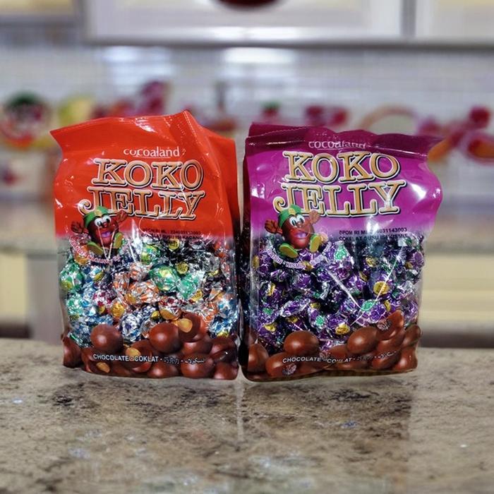 

Koko Jelly Malaysia (750 gram) Food Cokelat Permen Manis Krim