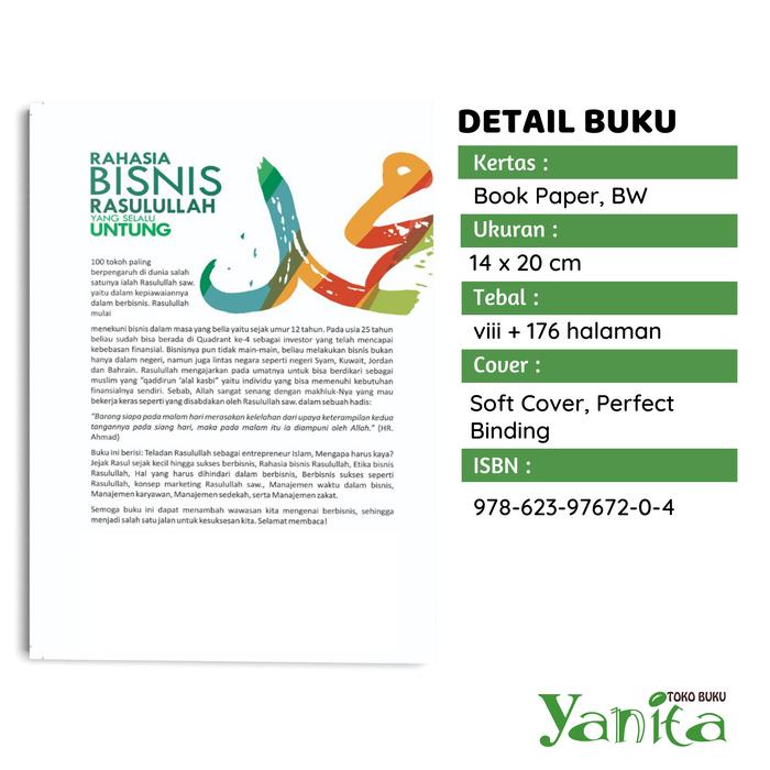 

Promo Buku Islami Motivasi Islam Rahasia Bisnis Rasulullah Yang Selalu Untung Tbk