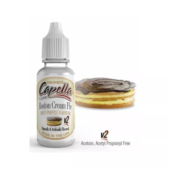 

SALE PROMO CAPELLA FLAVORS BOSTON CREAM PIE V2 READYY