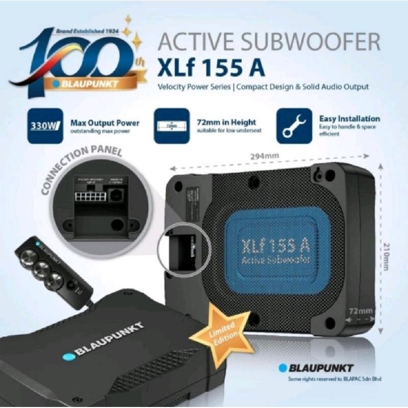 SUBWOOFER KOLONG BLAUPUNKT XLF 155 A SUB KOLONG BLAUPUNKT XLF 155A ORIGINAL