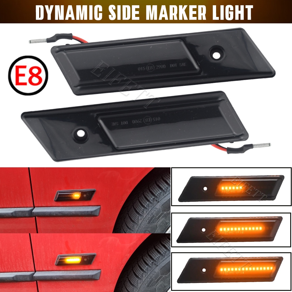 Car Led Flashing Sequential Dynamic Turn Signal Side Marker Lamp For Bmw E30 E32 E34 E36 Led Light
