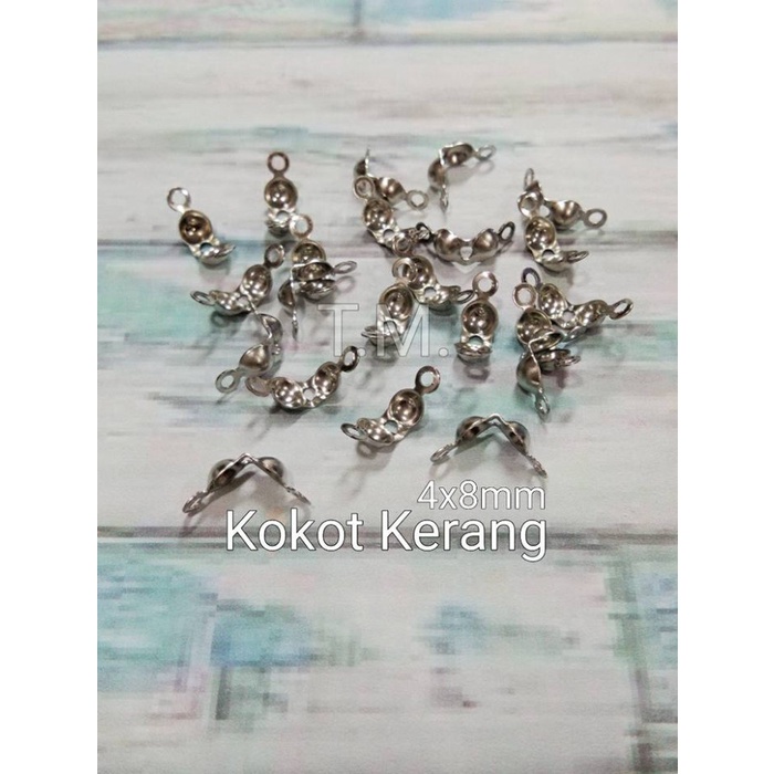 

(BestSeller) Kokot Kerang / Kodokan / Stoper Senar Nikel (isi 50pcs)