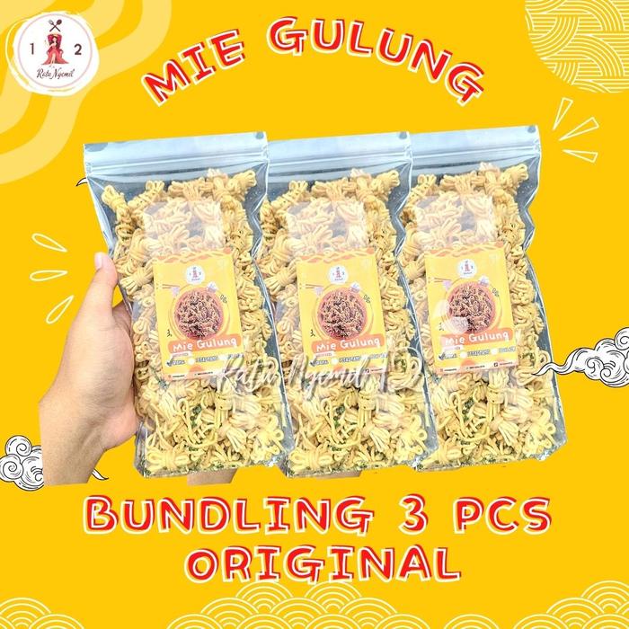 

BUNDLING ORIGINAL 3PCS 230GRAM MIE GULUNG CETAR