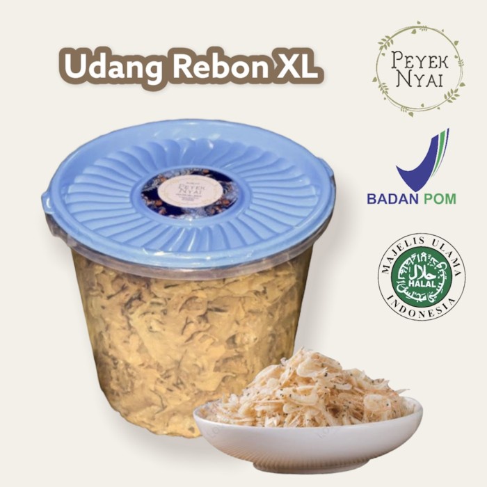 

Rempeyek Peyek Nyai Udang Rebon (XL)