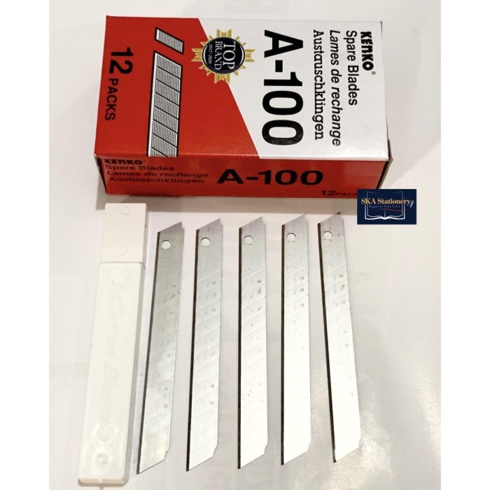 

(BestSeller) Refill/Isi Cutter Kecil Kenko A 100 ORI (Pak/Tube Putih)