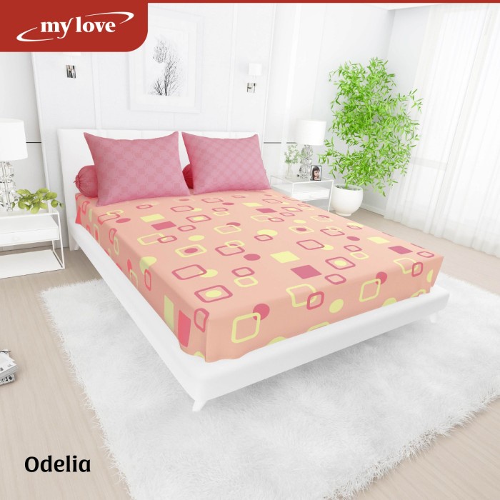 Populer Seprai / Sprei 180X200 My Love / 160X200 / 200X200 Tinggi 30Cm