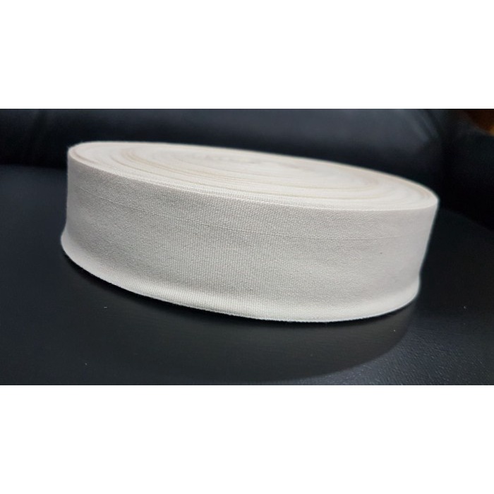 

LABEL KATUN POLOS / PITA KATUN POLOS / WEBBING TAPE KATUN 4 CM