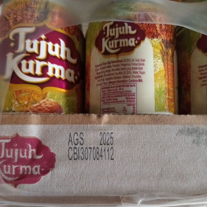 

(BestSeller) susu Tujuh Kurma 1dus isi 12 kaleng ED Agustus 2025