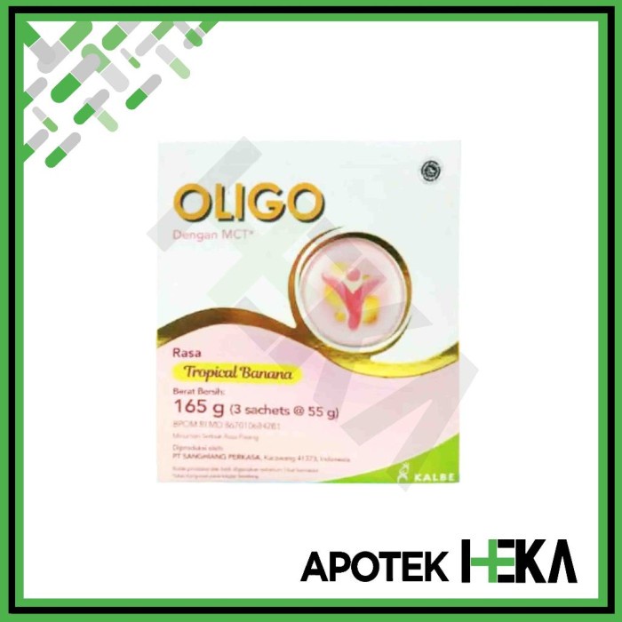 

(BestSeller) Oligo 165 g Tropical Banana - Susu untuk Malabsorbsi Saluran Cerna [BOGOR]