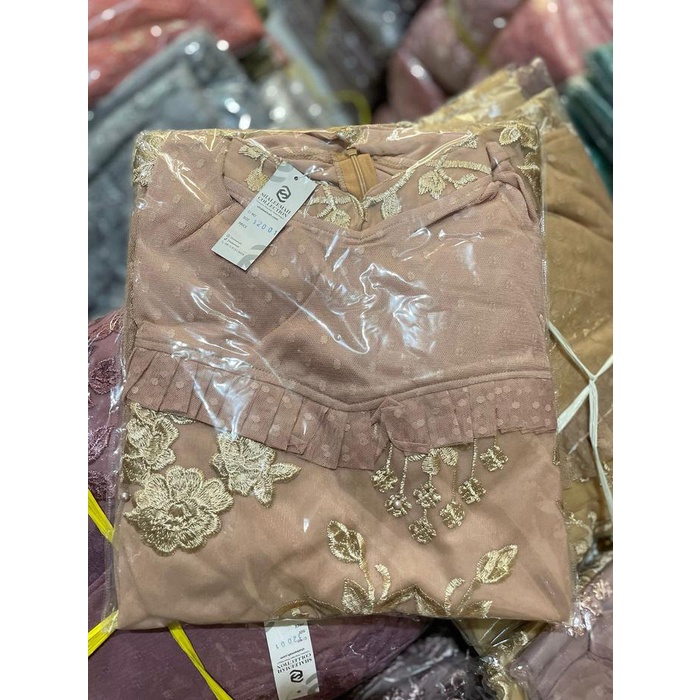 Meera - Dayra Dress Brokat Tile Kondangan Wanita Simple Mewah Gamis Brokat Duyung Kekinian Terlaris