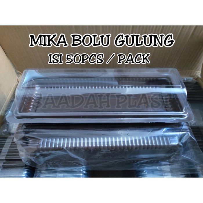 (BestSeller) Mika Bolu Gulung / Mika BGT25 / Box Bolu Gulung uk. 8x25cm