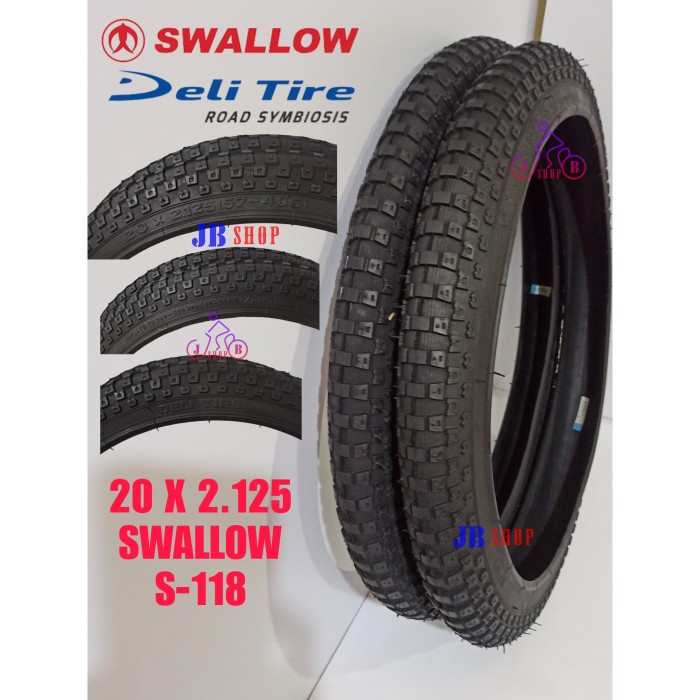 Promo Ban Luar Sepeda 20 X 1.95 2.125 2.30 2.50 195 2125 230 250 Swallow Kenda Sepeda Bmx Fat Bike