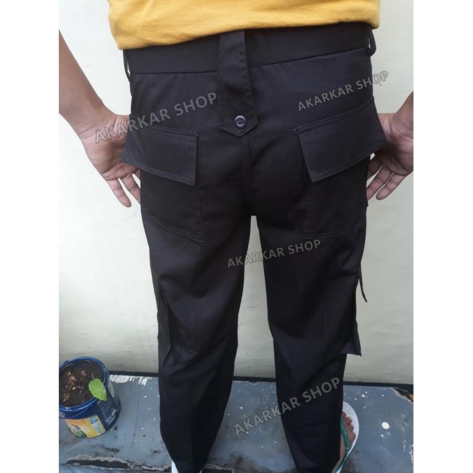 New Celana Pdl Polri Coklat Celana Pdl Satpam Security Terbaru Kempol Original