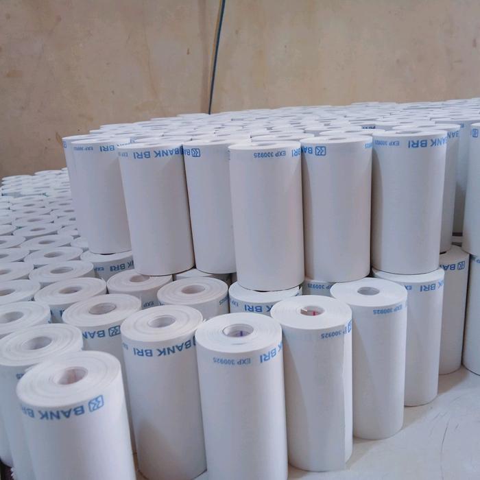 

Produk Terbaru Kertas Struk Edc Logo Bank Bri Ukuran 58X30Mm Paket 100 Roll/Pcs ( 1 Dust ) Untuk