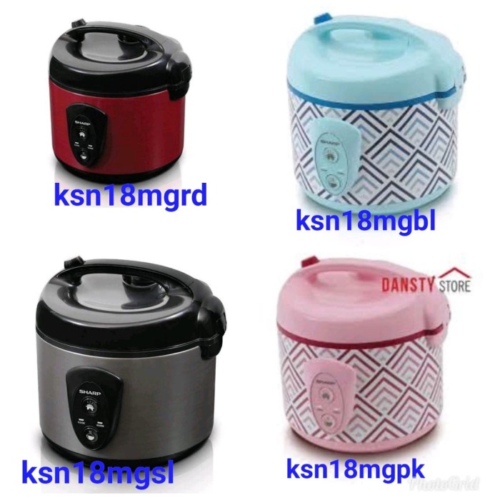 magicom sharp/rice cooker sharp 3in1 1.8L