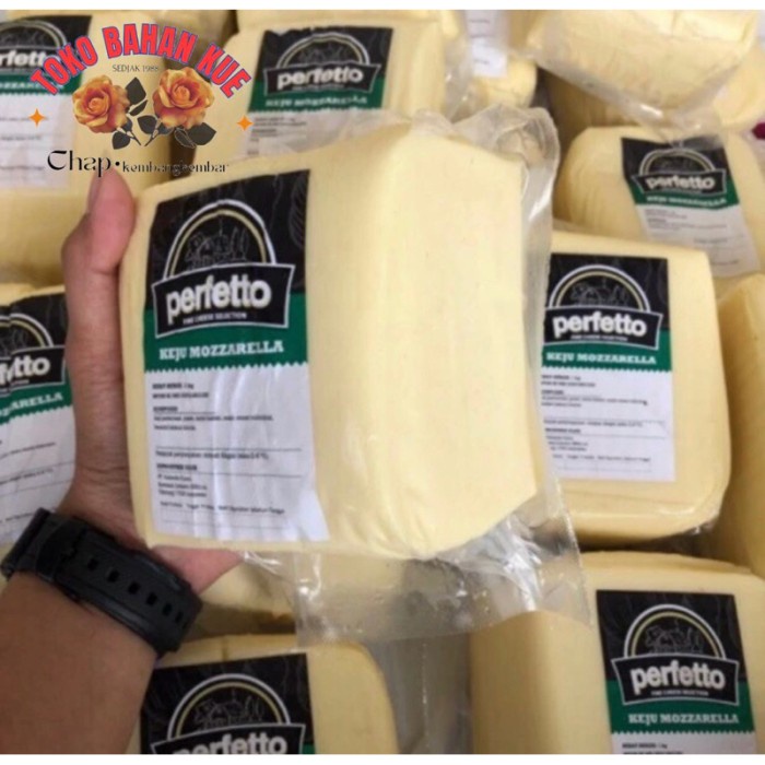

(BestSeller) KEJU MOZZARELLA PERFETTO 250GR KEJU MOZZARELLA PERFETTO KEMASAN EKONOMIS MOZZARELLA
