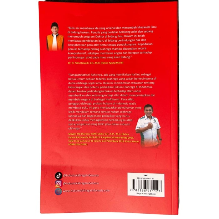 

Viral Buku Hukum Olahraga Indonesia Packing Aman