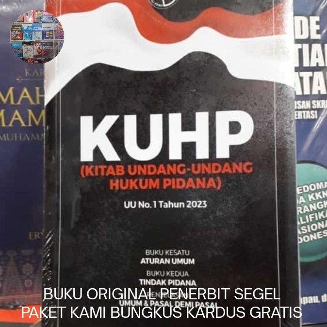 

Viral Buku Original Kuhp (Kitab Undang-Undang Hukum Pidana) Uu No. 1 Tahun 2023 Packing Aman