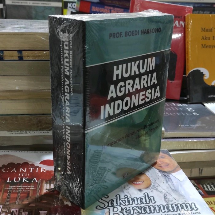 

Promo Hukum Agraria Himpunan Peraturan-Peraturan Hukum Tanah By Boedi Harson Cod