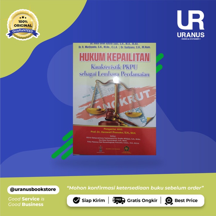 

Terbaru!! Hukum Kepailitan Karakteristik Pkpu Sebagai Lembaga Perdamaian-Lkb Uranus Sby Cod
