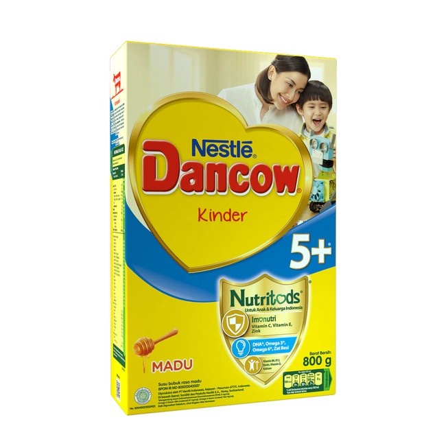 

(BestSeller) Nestl DANCOW 5+ MADU & VANILA & COKLAT 350Gr / 400Gr / 750Gr / 800Gr