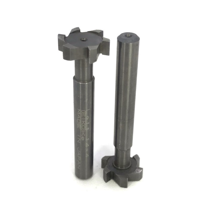 JTTOP" CUTTER T SLOT DIAMETER 14..TEBAL 4 MM CARBIDE BEKAS SEKEN MULUS