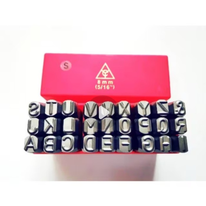 

Jual [READY] Asli!!! Ketok huruf 8mm SUJU/ letter punch