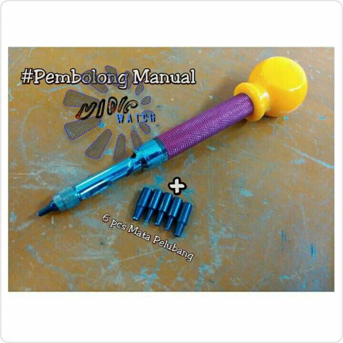 

Jual [READY] OBENG BAJA PEMBOLONG TALI KULIT MANUAL FREE MATA PEMBOLONG