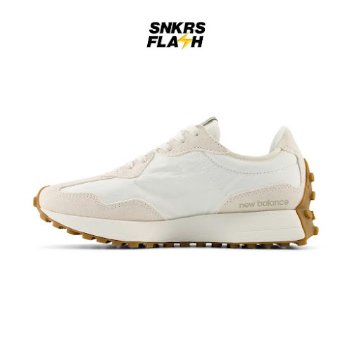 NEW BALANCE 327 Beige Sea Salt Sepatu Casual Wanita - WS327FTB - Size 39