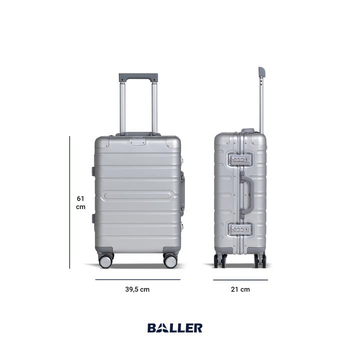 ORIGINAL.. BALLER KOPER ALUMINIUM 20 INCH - SILVER