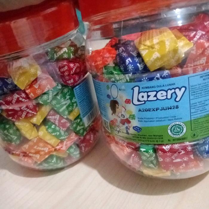 

Lazery toples isi 175pcs - permen sugus candy Food Makanan Manis