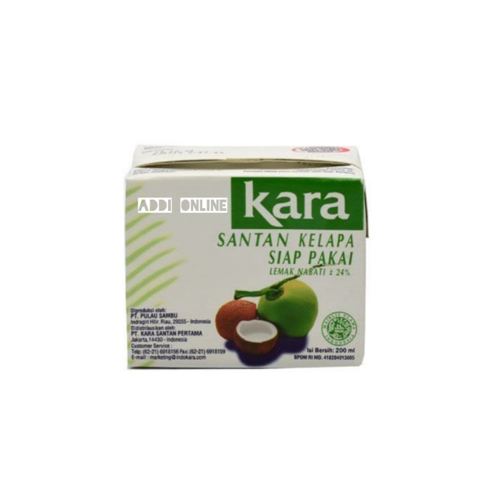 

Santan Kara 200ml