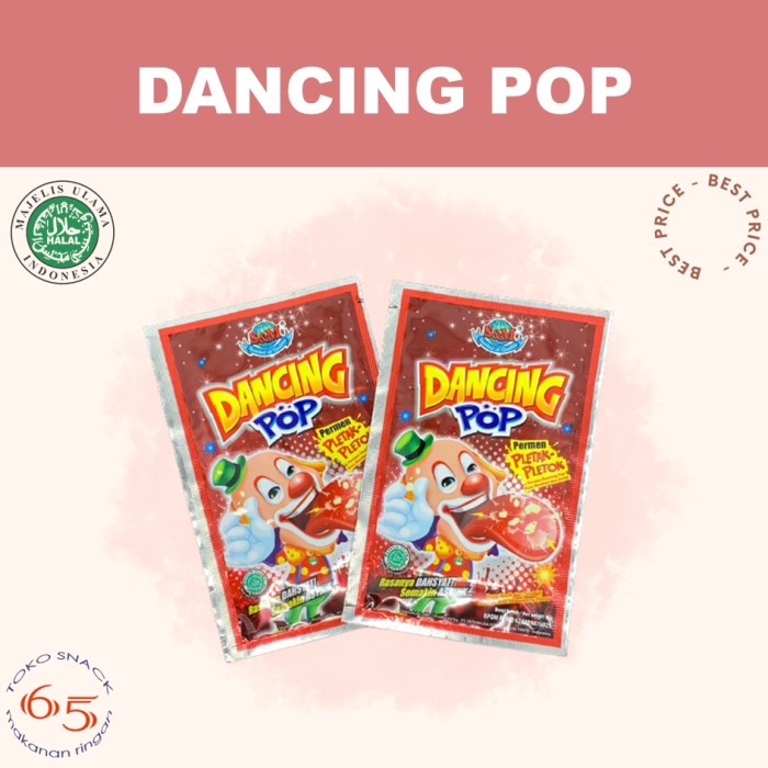 

permen Dancing pop Box 40 pcs. permen pletok