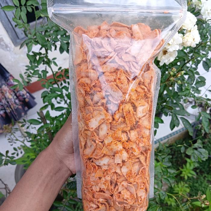 

basreng balado 500grm Bawang Goreng Putih Food Bahan Spices