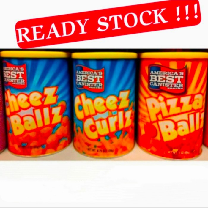 ABC Pizza Ballz Cheez Balls Ball Snack Import Cheese Bola Keju USA