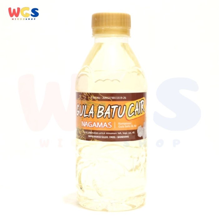

Nagamas Liquid Rock Sugar Gula Batu Cair 450g - Halal