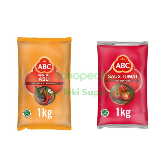 

Saus Sambal / Tomat ABC 1kg Bantal Refill