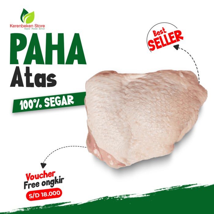 

paha atas ayam segar chicken thigh per 500gr