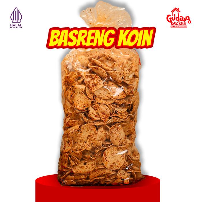 

Basreng Koin Tipis 1Kg Cikruh Pedas Daun Jeruk - Gudang Snackeun by Terciduk Inti Rizki