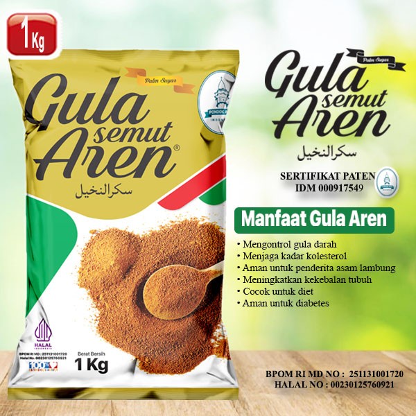 

GULA AREN 1 KG/GULA AREN BUBUK ASLI/GULA AREN SEMUT/PALM SUGAR