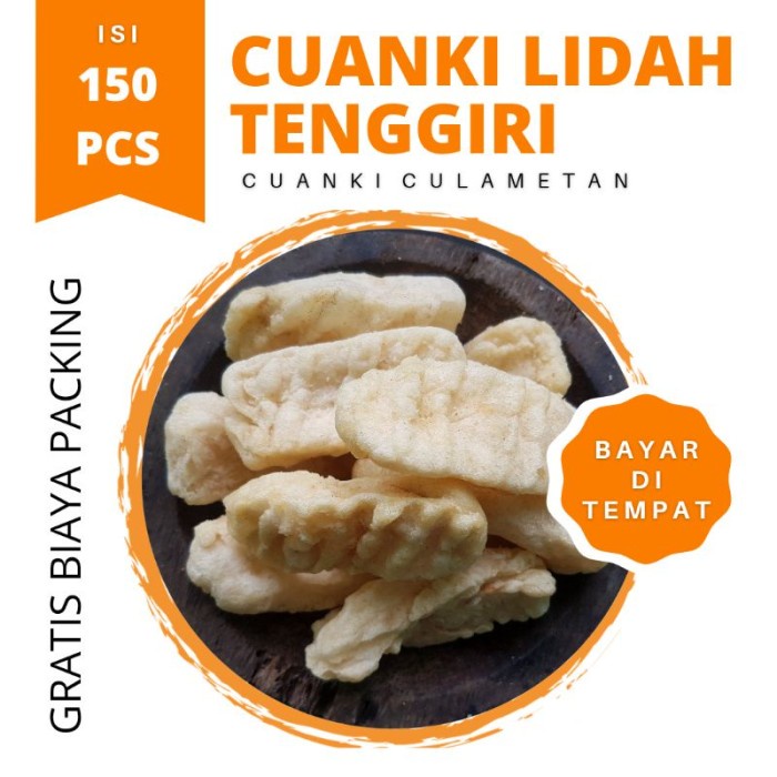 

cuanki lidah 150 pcs toping seblak baso aci