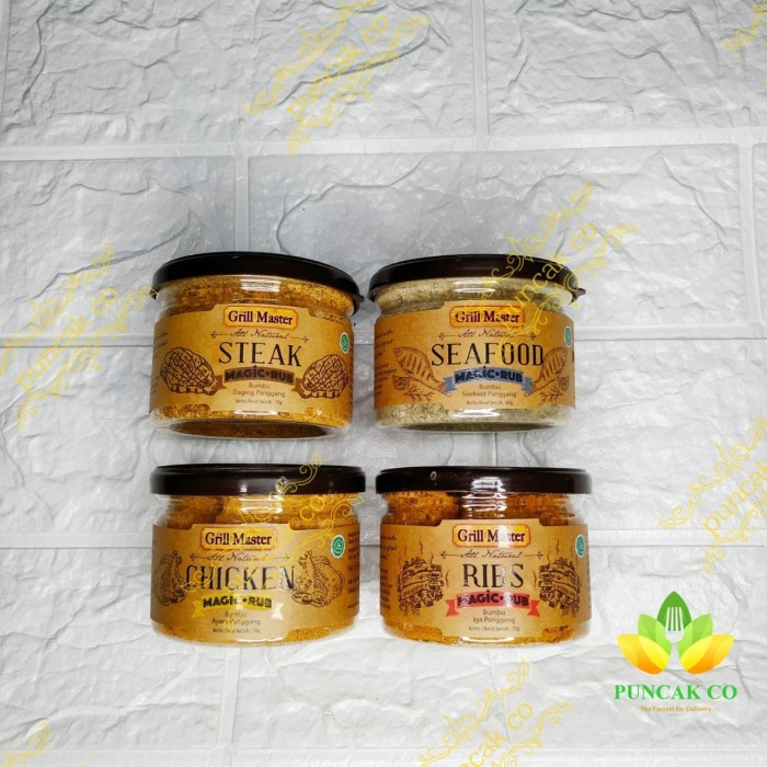 

Jay Grill Master Steak / Chicken Magic Rub / Bumbu Ayam Panggang