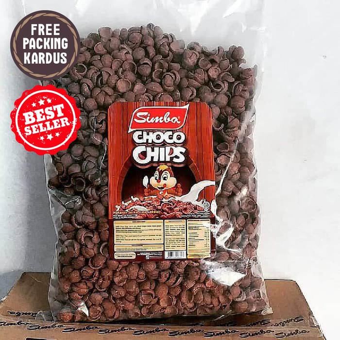 Cemilan Koko Krunch Crunch Choco Chips Simba Coklat 125 Gram Makanan Ringan Camilan Jajanan
