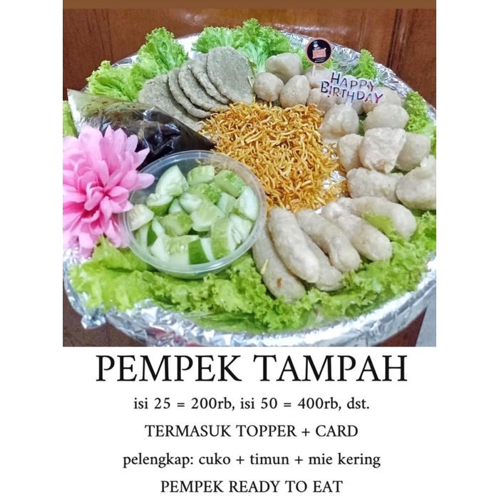 

Promo Terbatas Pempek Tampah Note Tanggal + Ucapan Aman