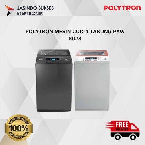 MESIN CUCI POLYTRON PAW8028 1 TABUNG